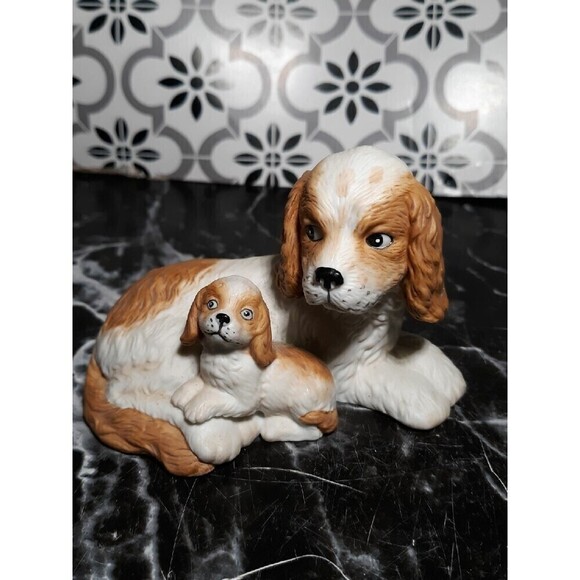 Homco  cocker brittany spaniel Home Interiors - Picture 1 of 5